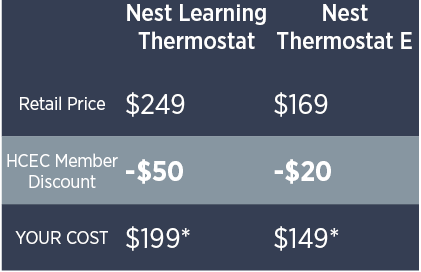 Nest Price Sheet